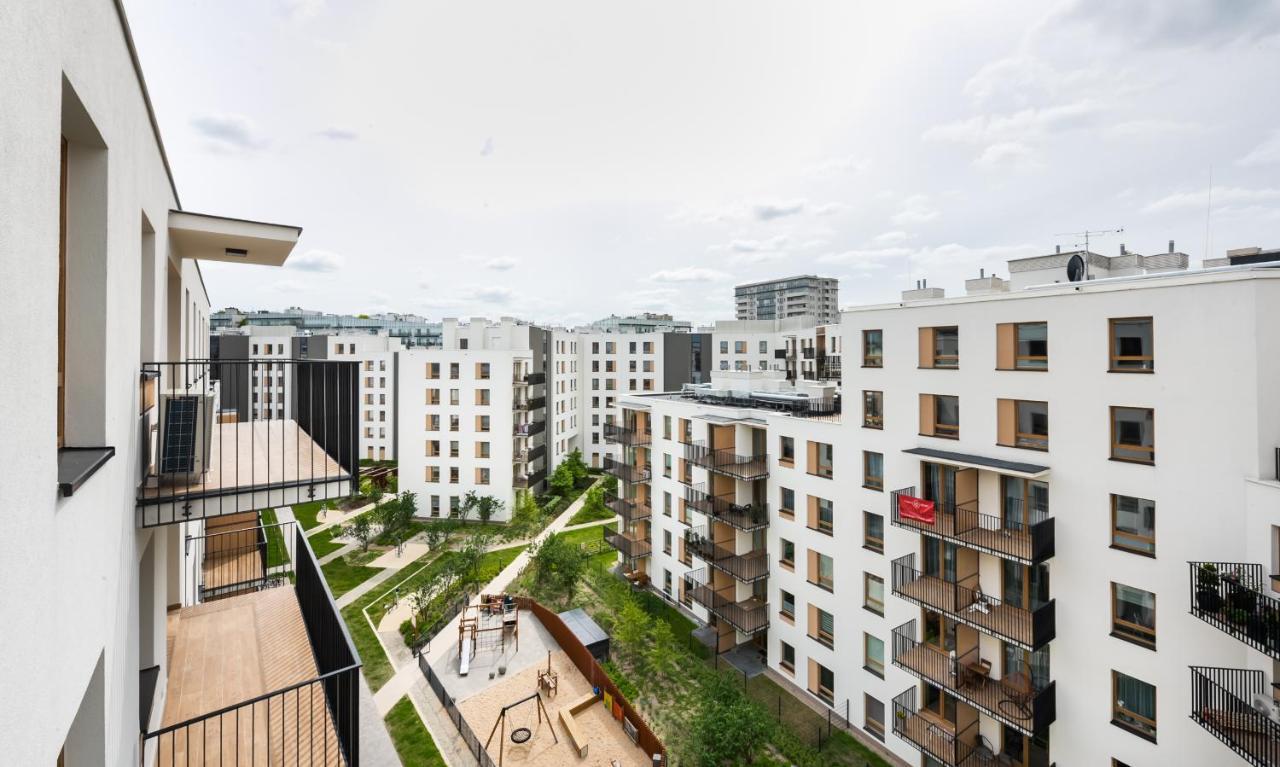 Wola Skwer Sunny Apartment Warsaw Exterior photo